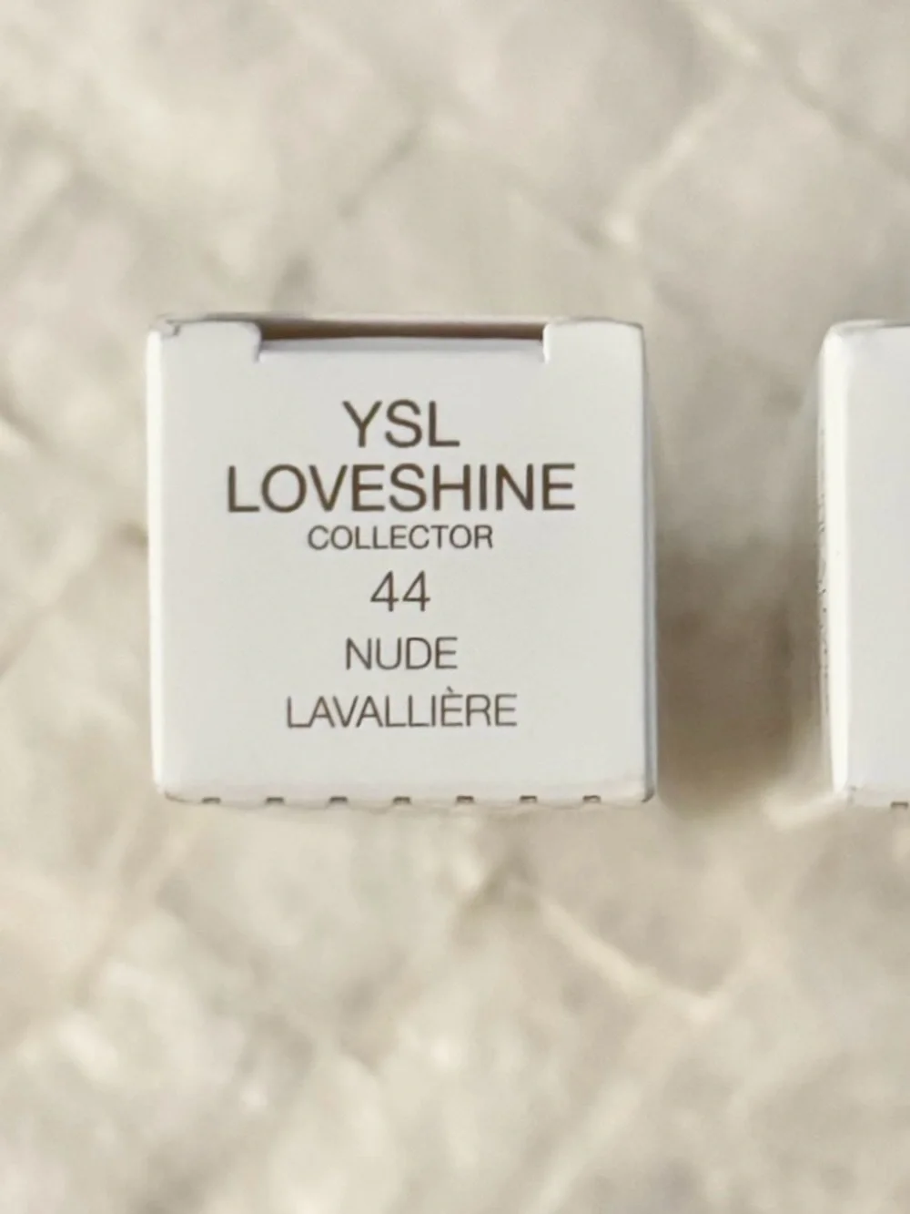 NWT Yves Saint Laurent YSL Collector Loveshine Lipstick color 44 Nude Lavalliere